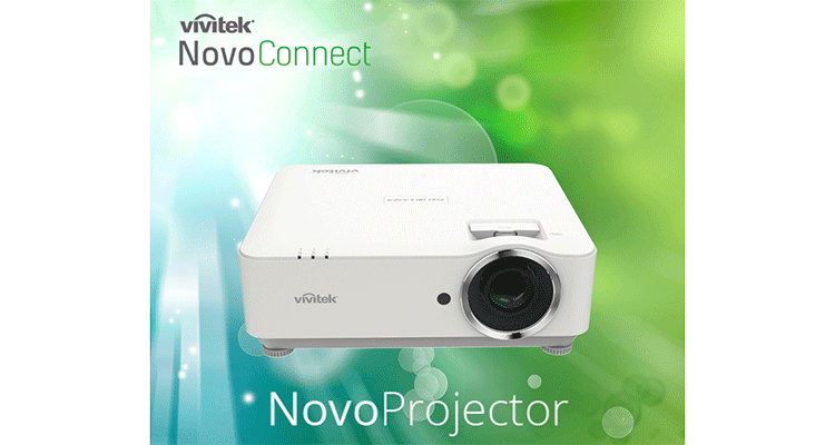 Vivitek NovoProjector: wireless collaboration projector for medium-sized rooms