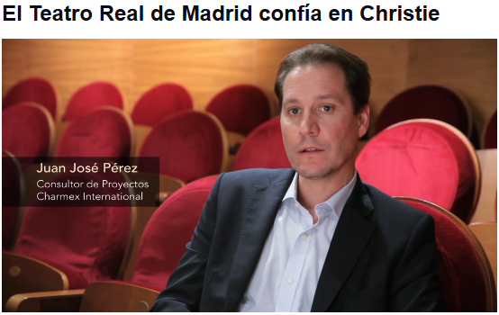 Christie levant de leurs sièges au public du Teatro Real Madrid