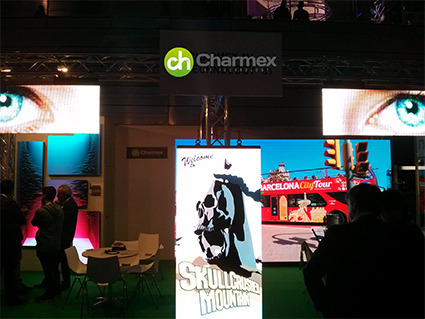 Charmex Afial shows in 2016 its commitment Led solutions for rental and installation