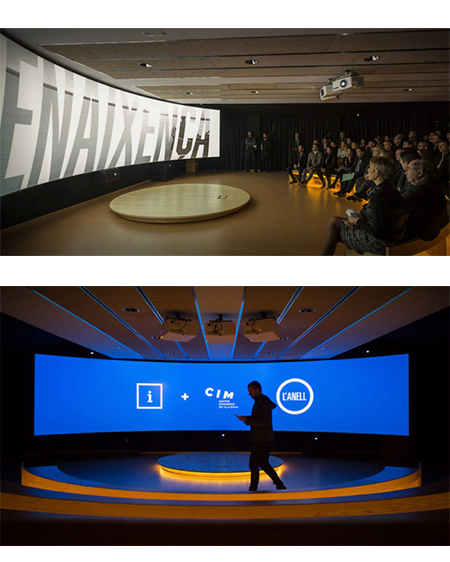 Christie ajuda VILASANA tornar um centro de pioneiro imersão audiovisual na Catalunha