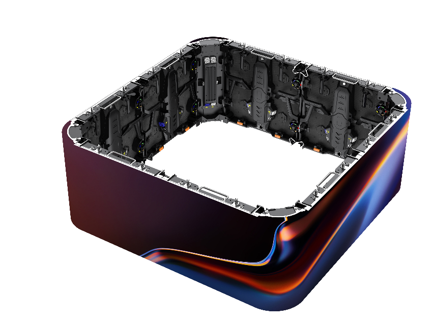 Pantallas creativas curvas: la nueva apuesta de Traulux con su gama T-Rent VR
