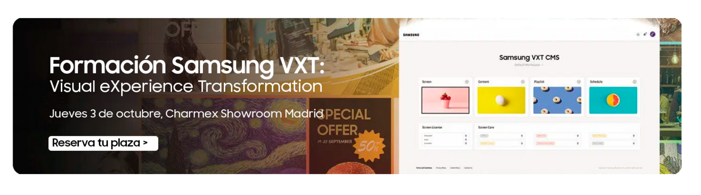 Formación Samsung VXT Madrid 