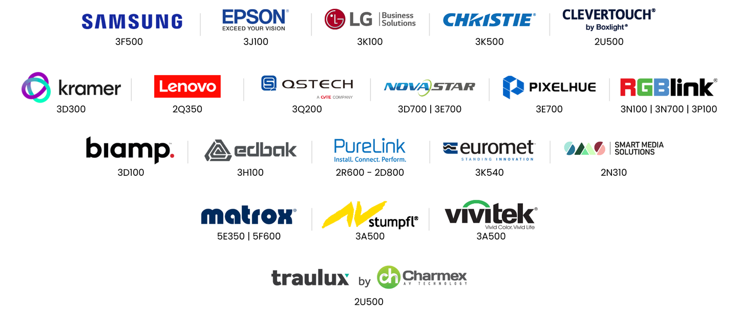 Guía ISE 2025 Charmex Traulux