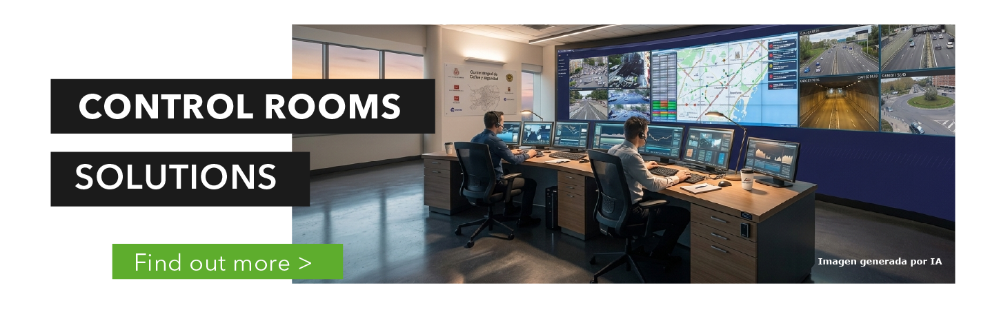 Eva Control Roon Control room solutions: Videowall, KVM and AV over IP for 24/7 environments