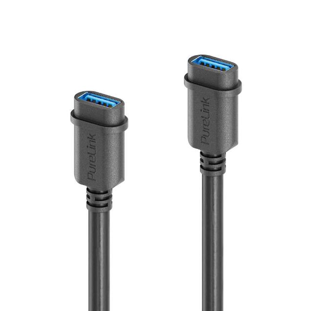 PURELINK ADAPTADOR ICS 5GBPS USB-A F-F 0,5M_0
