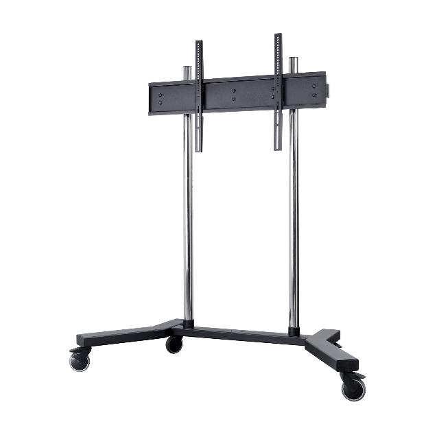 EDBAK SOPORTE MOVIL MONITOR 60"-98" VESA HASTA 1000x600 80 KG CON BANDEJA INCLUIDA_0
