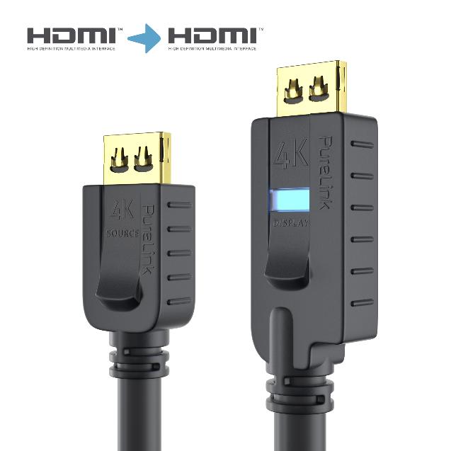 PURELINK CABLE HDMI 4K 18GBPS SECURE LOCK 3M