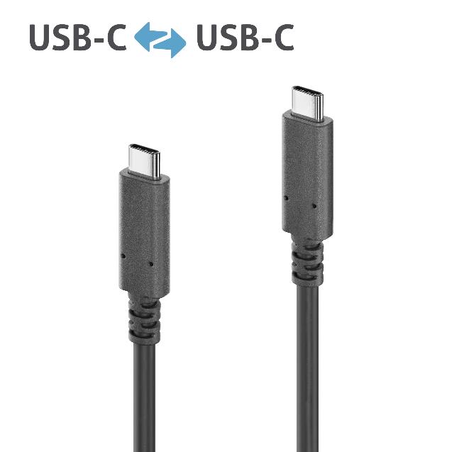 PURELINK CABLE ACTIVO DE USB-C A USB-C CON E-MARKER  Y USB CORRIENTE DE 100W 1M_0