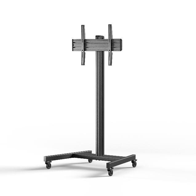 EDBAK TRE100 SOPORTE MONITOR MOVIL 42"-75" HASTA 600X400 70 KG. NEGRO_0