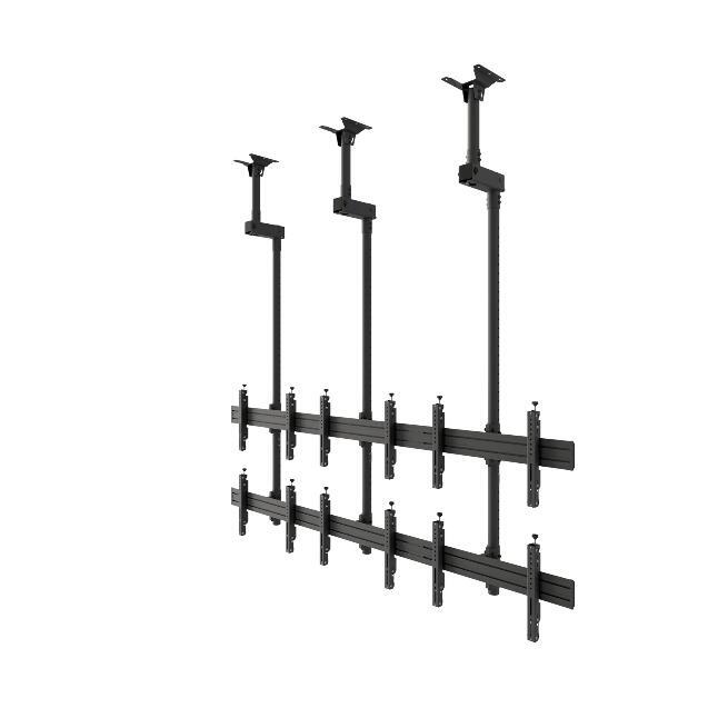 EDBAK SOPORTE VIDEOWALL TECHO 3x2 50"-57" HORIZONTAL VESA MAX 600x400_0