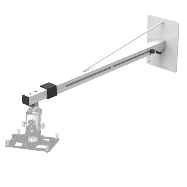 SOPORTE BLANCO ARAKNO DE PARED MAXI ( 90-150cm ) PARA PROYECTOR (ARAKNO NO INCL)_0