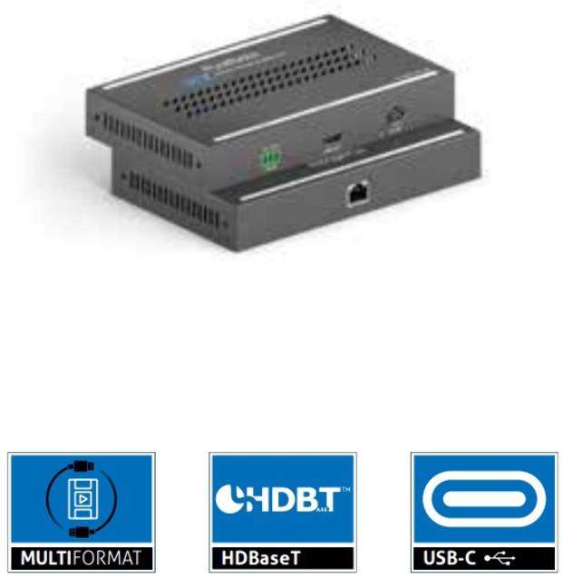 PURELINK KIT EXTENSOR HDMI USB-C HDBT 4K 40M 10.2GBPS IR RS232_0