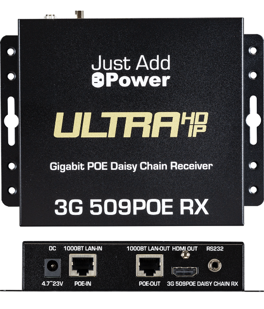 JUST ADD POWER DECODER HDMI 4K DAISY CHAIN 3G POE_0