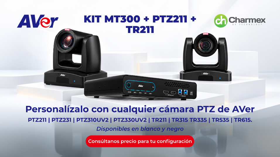 KIT MT300 CON CÁMARAS PTZ PTZ211 Y TR211 NEGRO_0