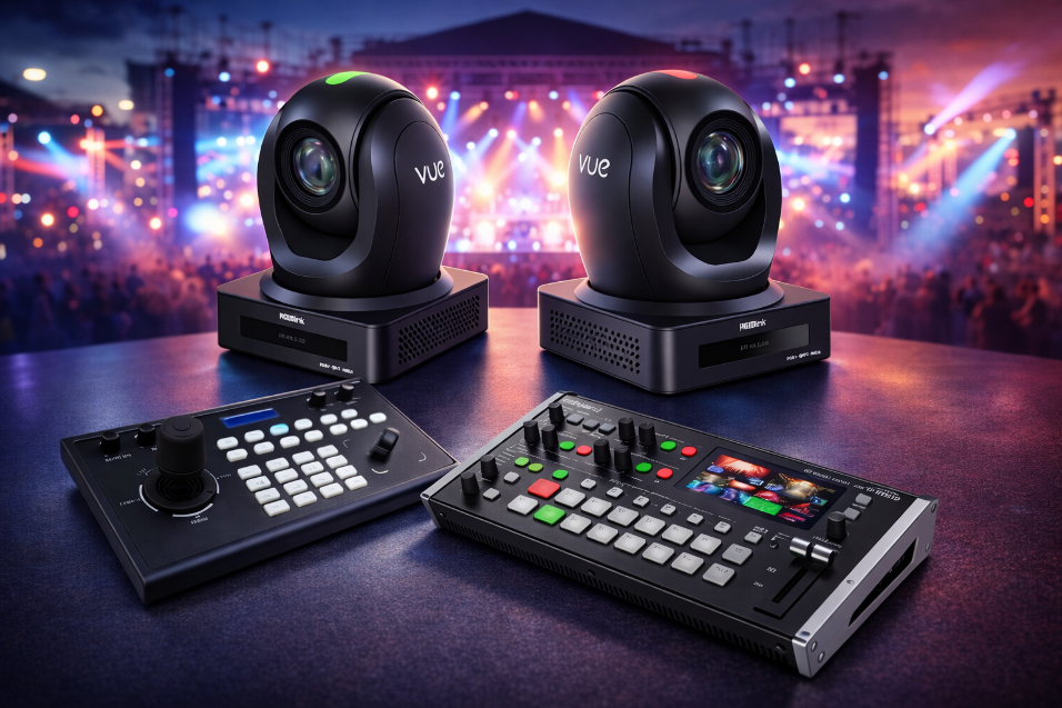 RGBLINK KIT 12X/20X HDMI/SDI/TALLY AUTOTRACKING Y PANEL Y MEZCLADOR ROLAND V-8HD_0