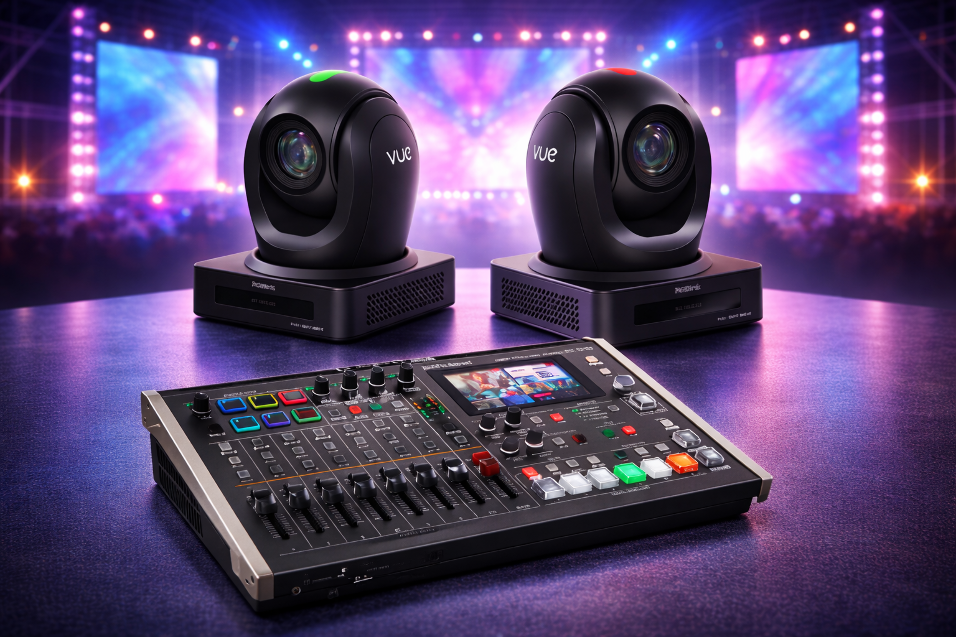 RGBLINK KIT 12X/20X HDMI/SDI/TALLY AUTOTRACKING Y MEZCLADOR ALL IN ONE ROLAND VR-6HD_0