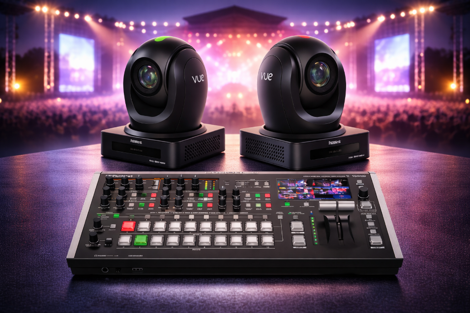 RGBLINK KIT 12X/20X HDMI/SDI/TALLY AUTOTRACKING Y MEZCLADOR ROLAND V-160HD_0