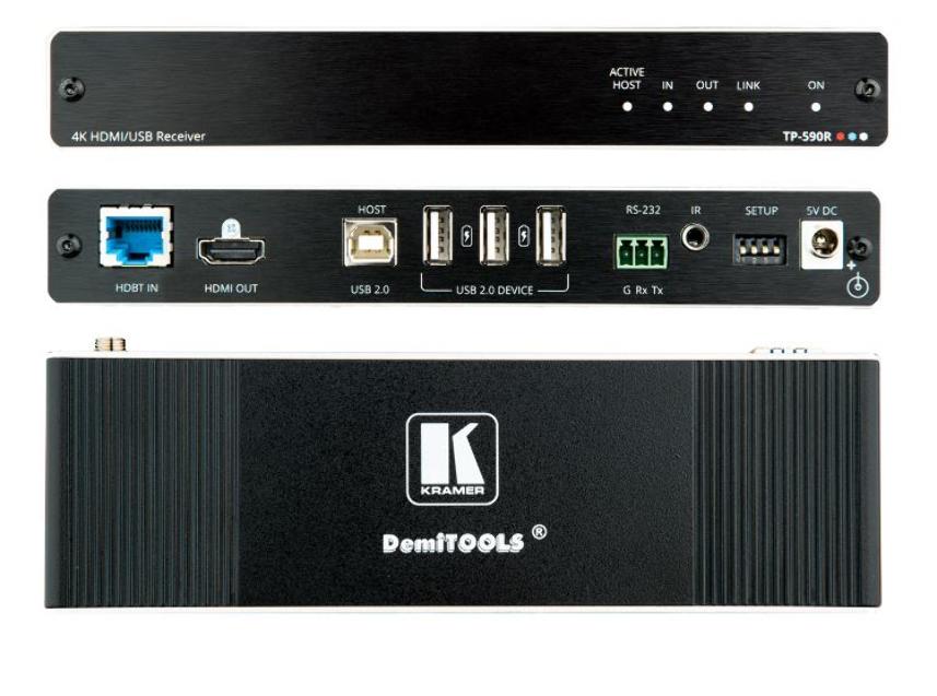 KRAMER TP-590R RECEPTOR HDMI 4K USB 40M_0