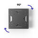 EDBAK SOPORTE ROTACION 90º TRA65 40"-75" PARED/TRE100 /STDV100 VESA100x100/400x400_0