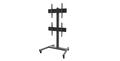 EDBAK TRE100 PARA DOBLE MONITOR HORIZONTAL 42"-55" HASTA 600X400 70 KG. NEGRO_1
