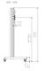 EDBAK TRE100 SOPORTE MONITOR MOVIL 42"-75" HASTA 600X400 70 KG. NEGRO_4