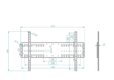 EUROMET MAXI FLAGGY SOPORTE BRAZO PARED 75"-110" VESA 1500x800 80 KG_3