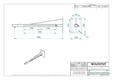 SOPORTE BLANCO ARAKNO DE PARED MAXI ( 90-150cm ) PARA PROYECTOR (ARAKNO NO INCL)_1