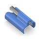 PURELINK ABRAZADERA USB-C AZUL 10UNID_0
