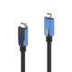 PURELINK ABRAZADERA USB-C AZUL 10UNID_1