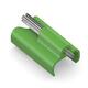 PURELINK ABRAZADERA USB-C VERDE 10UNID_0