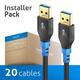 PURELINK CABLE USB 3.2 A/A 5GMBPS FLEX 3M 20UDS_0