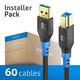 PURELINK CABLE USB 3.2 A/B 5GMBPS FLEX 0.5M 60UDS_0