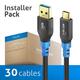 PURELINK CABLE USB 3.2 C/A 5GMBPS FLEX 2M 30UDS_0