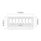 PURELINK CAJA MEDIAHUB2 7 SLOT, 1 SCHUKO, 3 SLOT LIBRES, GST18 NEGRO_3