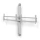 SMS SOPORTE PARED FLATSCREEN X WH VC 2 x 40"-46" COLUMNA 1445 MM._1