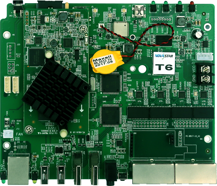 TARJETA PLAYER MULTIMEDIA NOVASTAR PARA PANTALLA LED T6_0