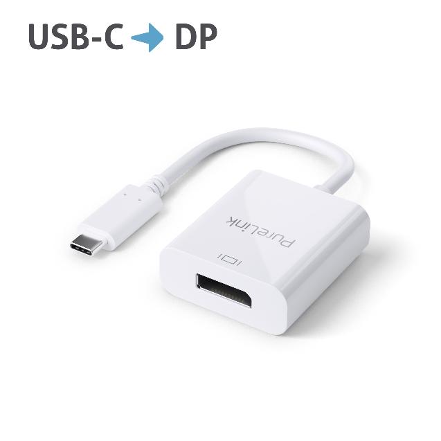 PURELINK ADAPTADOR USB-C A DP 4K60 BLANCO 0.10M_0