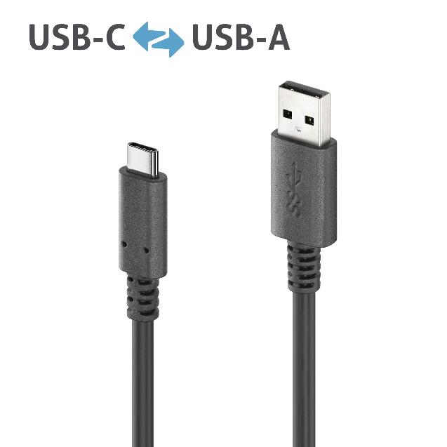 PURELINK CABLE USB 3.2 USB-C A USB-A 5M_0