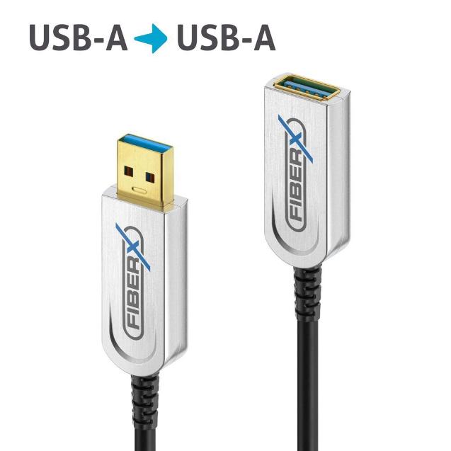 PURELINK CABLE FIBRA EXTENSOR USB 3.1 2.0 USB-A A USB-A 10M_0