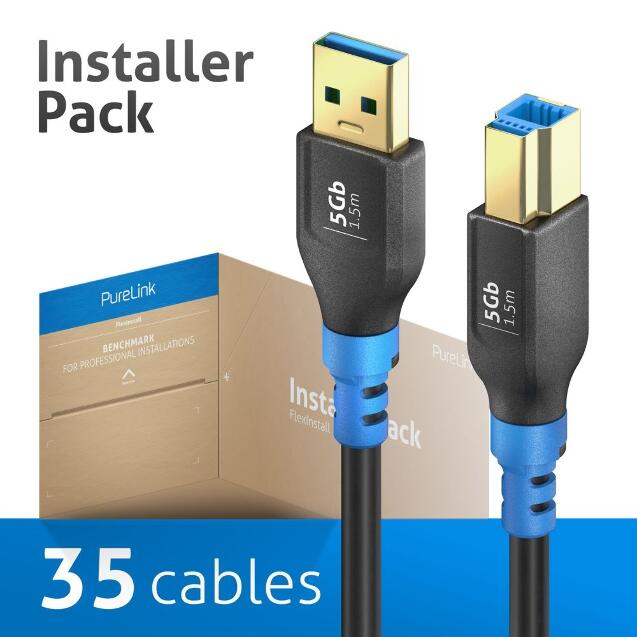 PURELINK CABLE USB 3.2 A/B 5GMBPS FLEX 1.5M 35UDS_0