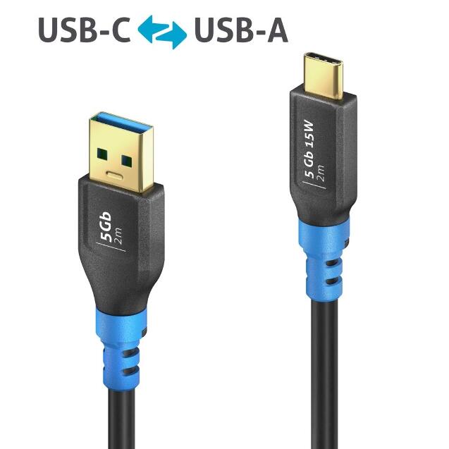 PURELINK CABLE USB 3.2 C/A 5GMBPS FLEXIBLE 1M_0