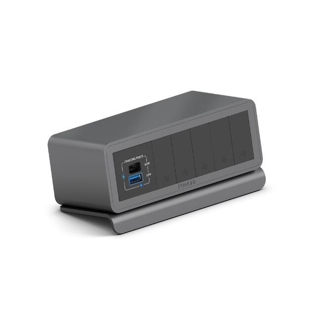 PURELINK CAJA MEDIAHUB2 7 SLOT,  2 USB POWER, 5 SLOT LIBRE, GST18 GRIS_0
