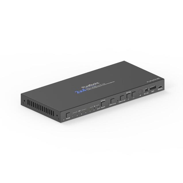 PURELINK DISTRIBUIDOR 2:4 HDMI 4K 48GB CON DESEMBEBEDOR DE AUDIO_0