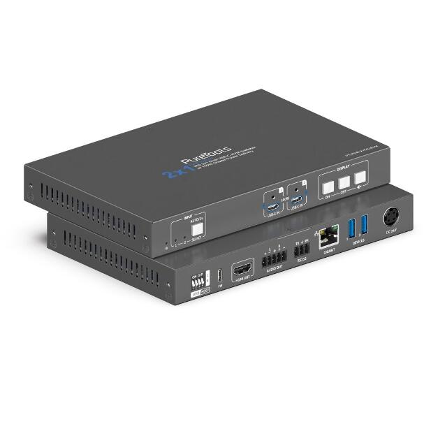 PURELINK SELECTOR KVM 2:1 USB-C 4K 18GB BYOD_0
