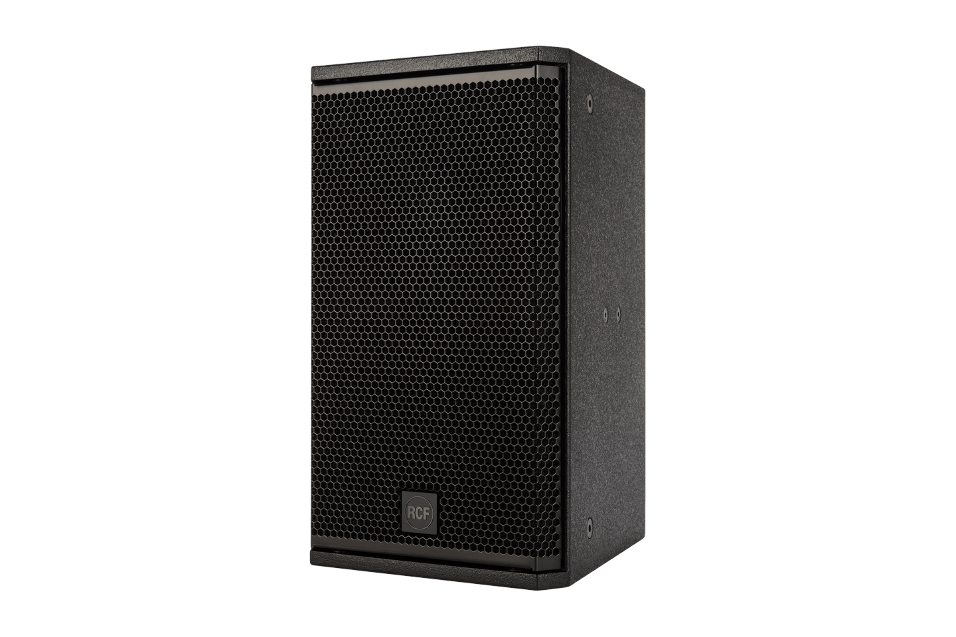 ALTAVOZ PASIVO RCF DE DOS VÍAS 10" + 1" 300 W. RECINTO DE MADERA. NO INCLUYE SOPORTE._0
