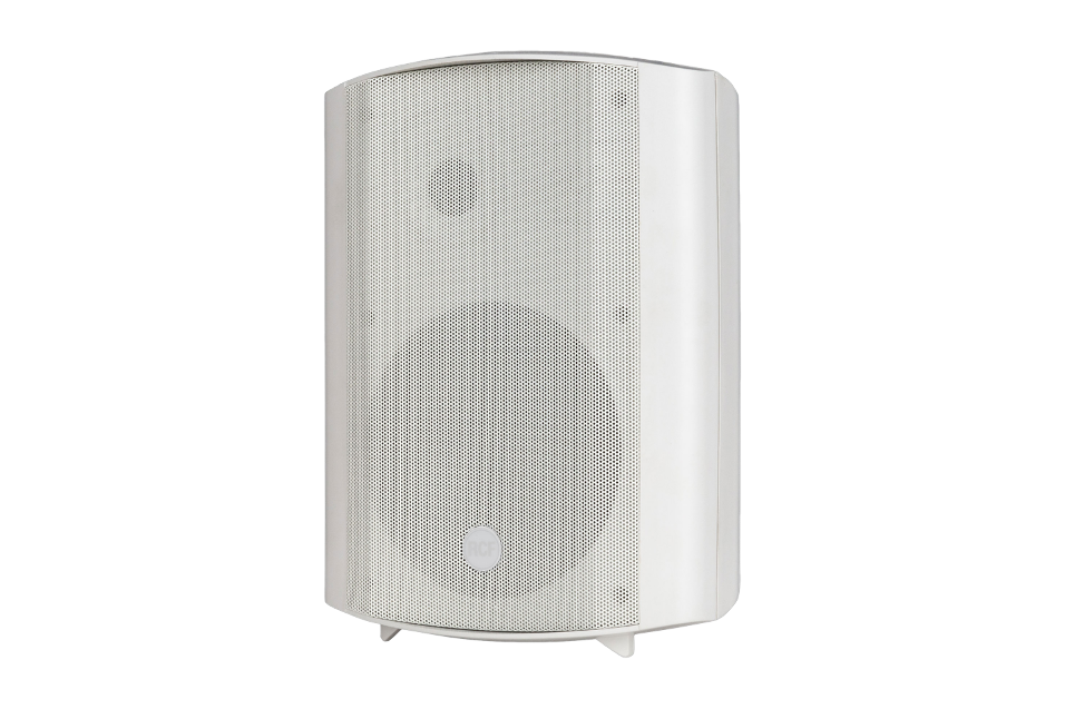 ALTAVOZ PASIVO RCF PARED 2 VÍAS  WOOFER 6" 25 W LÍNEA IP55 BLANC0 RECINTO  PLÁSTICO INCLUYE SOPORTE_0