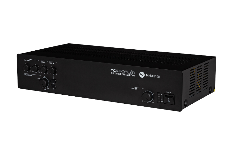 SISTEMA COMPACTO RCF DE CONTROL PARA REUNIONES ETAPA DE 80 W 80 CONSOLAS - 100 V_0