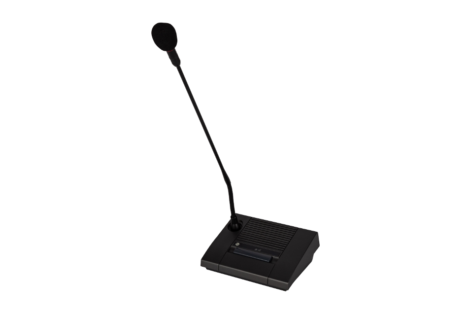 UNIDAD DE DELEGADO RCF CON MICRÓFONO ELECTRET DE CUELLO DE CISNE ARO LUMINOSO CAT5 FTP_0