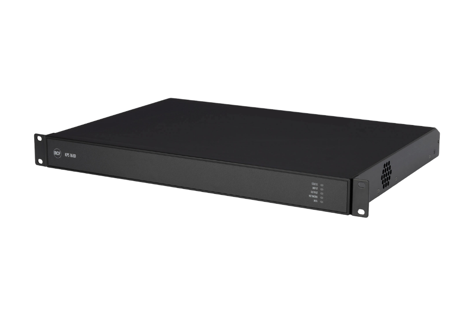 ETAPA DE POTENCIA RCF CLASE D CON DSP - 8 X 160 W DANTE_0