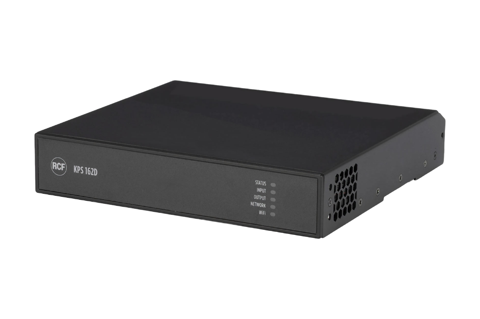 ETAPA DE POTENCIA RCF CLASE D CON DSP - 2 X 160 W DANTE_0